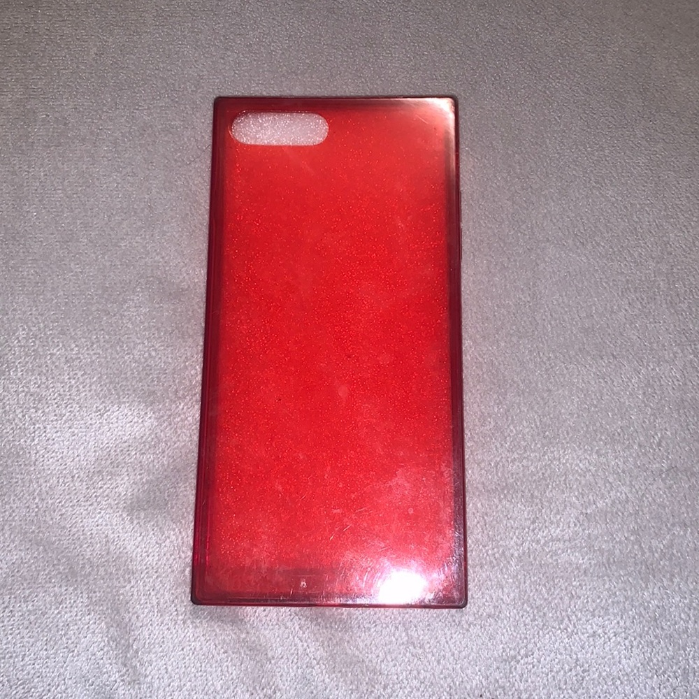 iPhone 7 Plus red case
